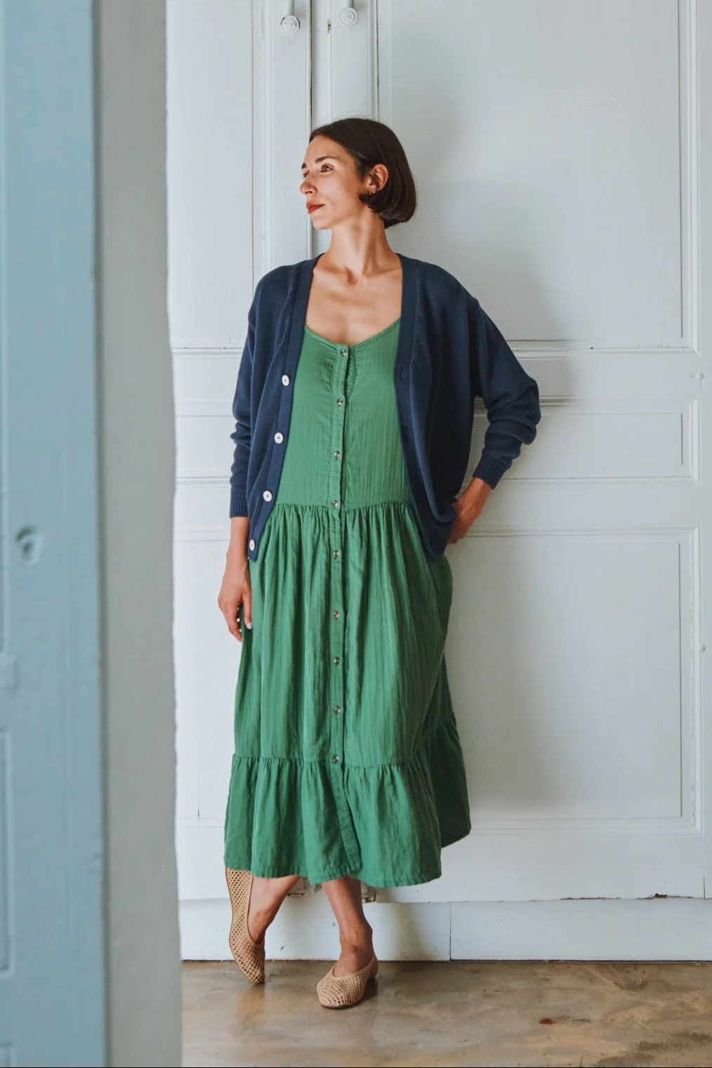 Adult Maté Cardigan von poudreorganic