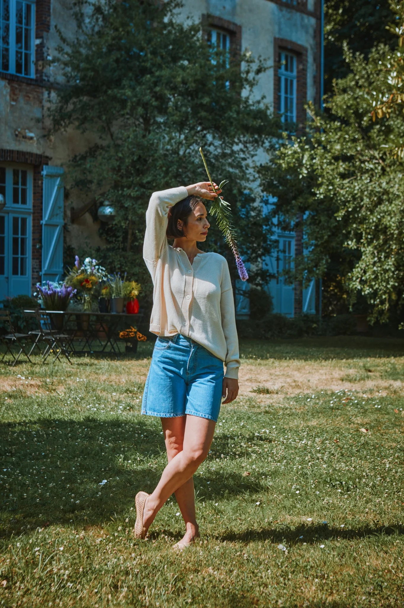 Adult Maté Cardigan von poudreorganic