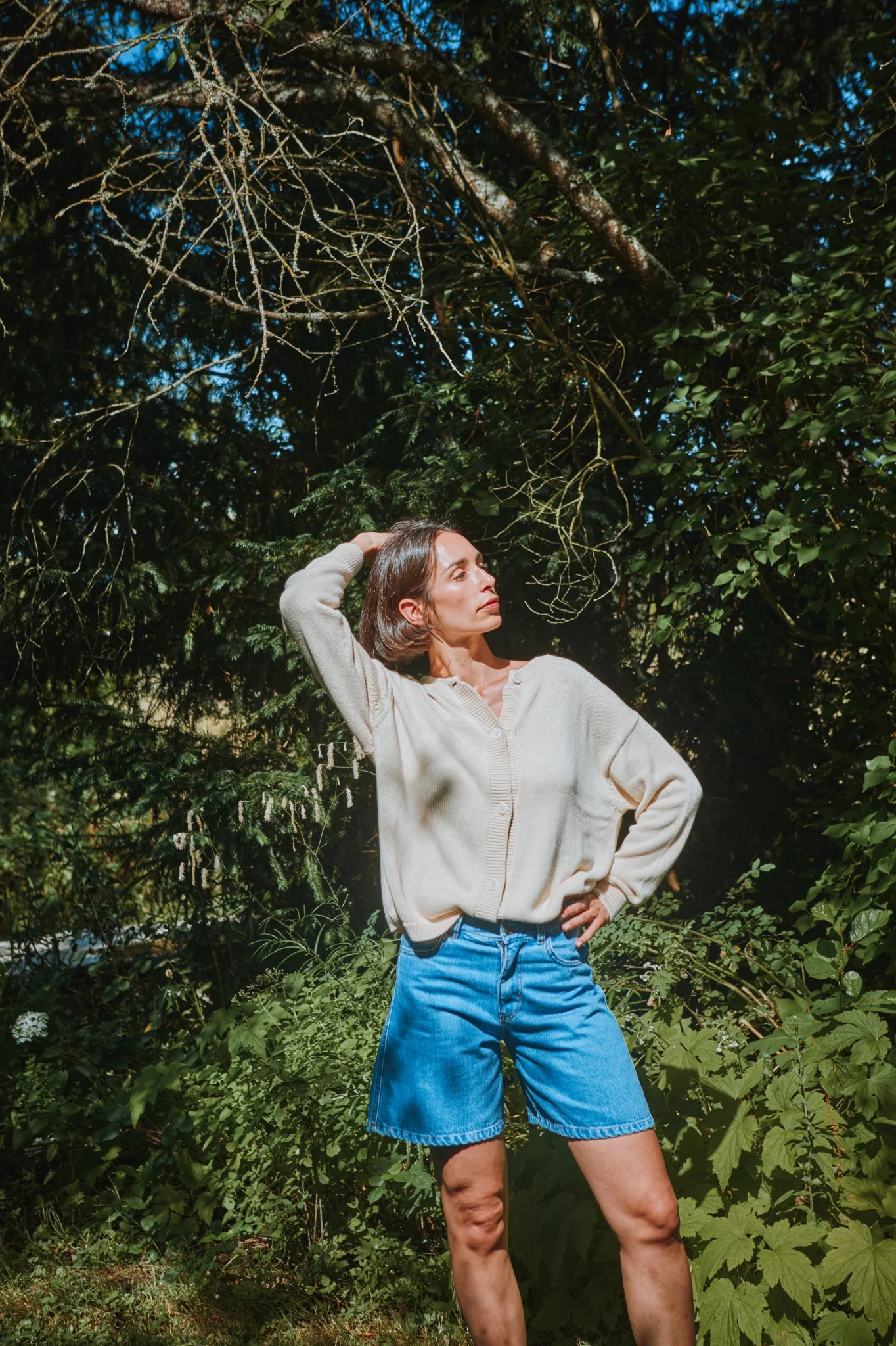 Adult Maté Cardigan von poudreorganic