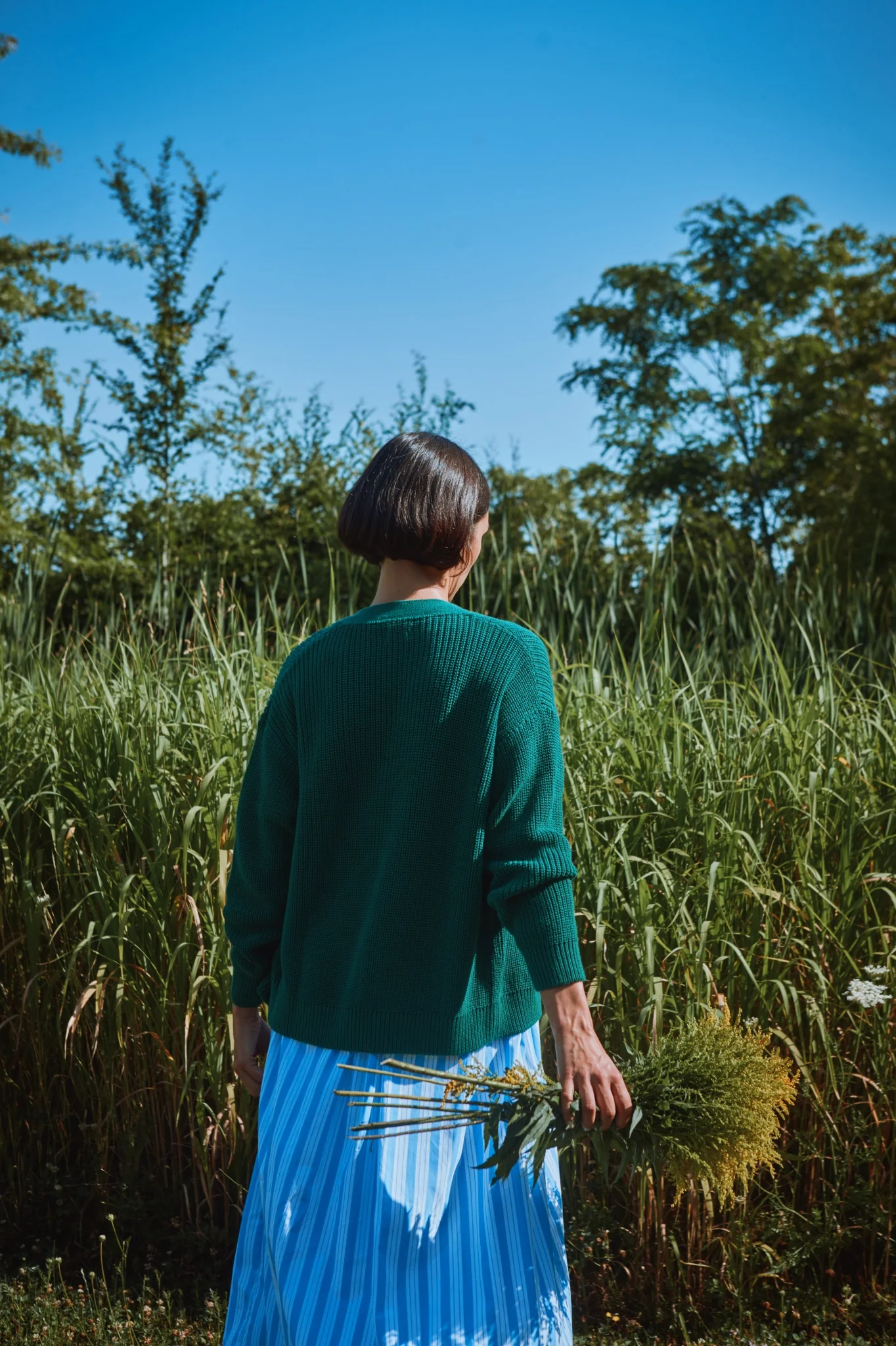 Adult Maté Cardigan von poudreorganic