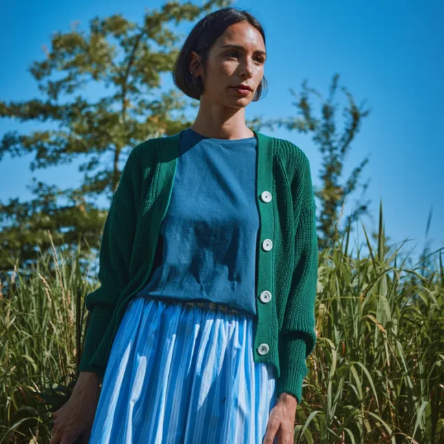 Adult Maté Cardigan von poudreorganic