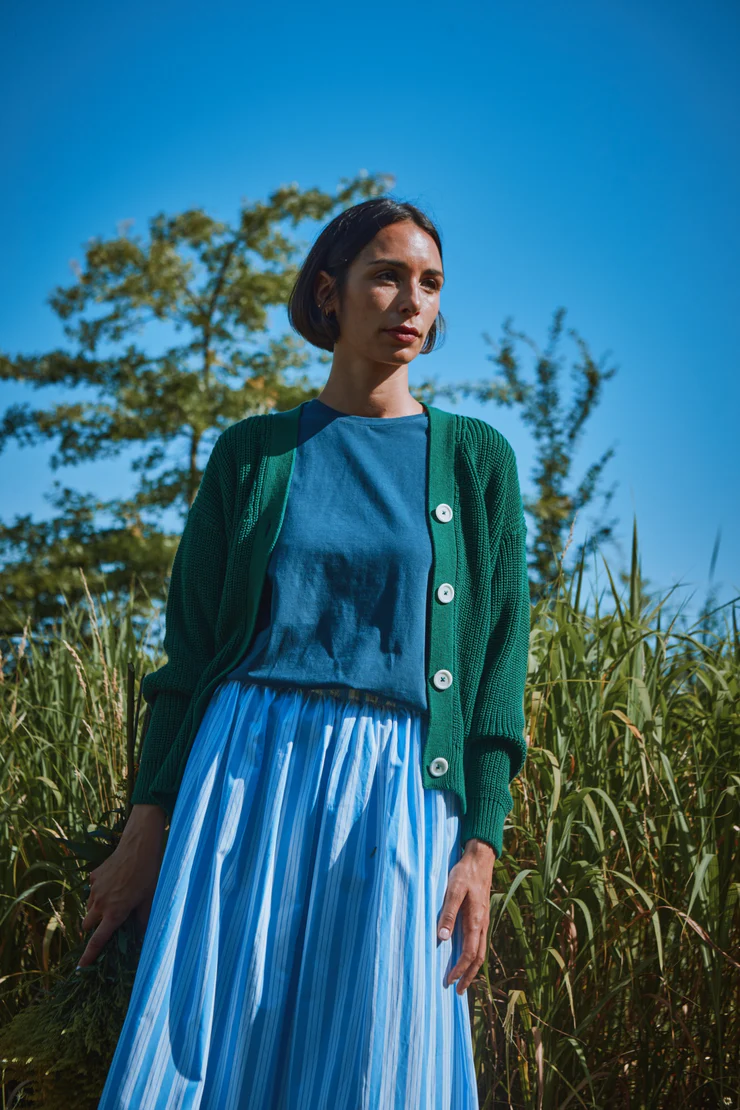 Adult Maté Cardigan von poudreorganic