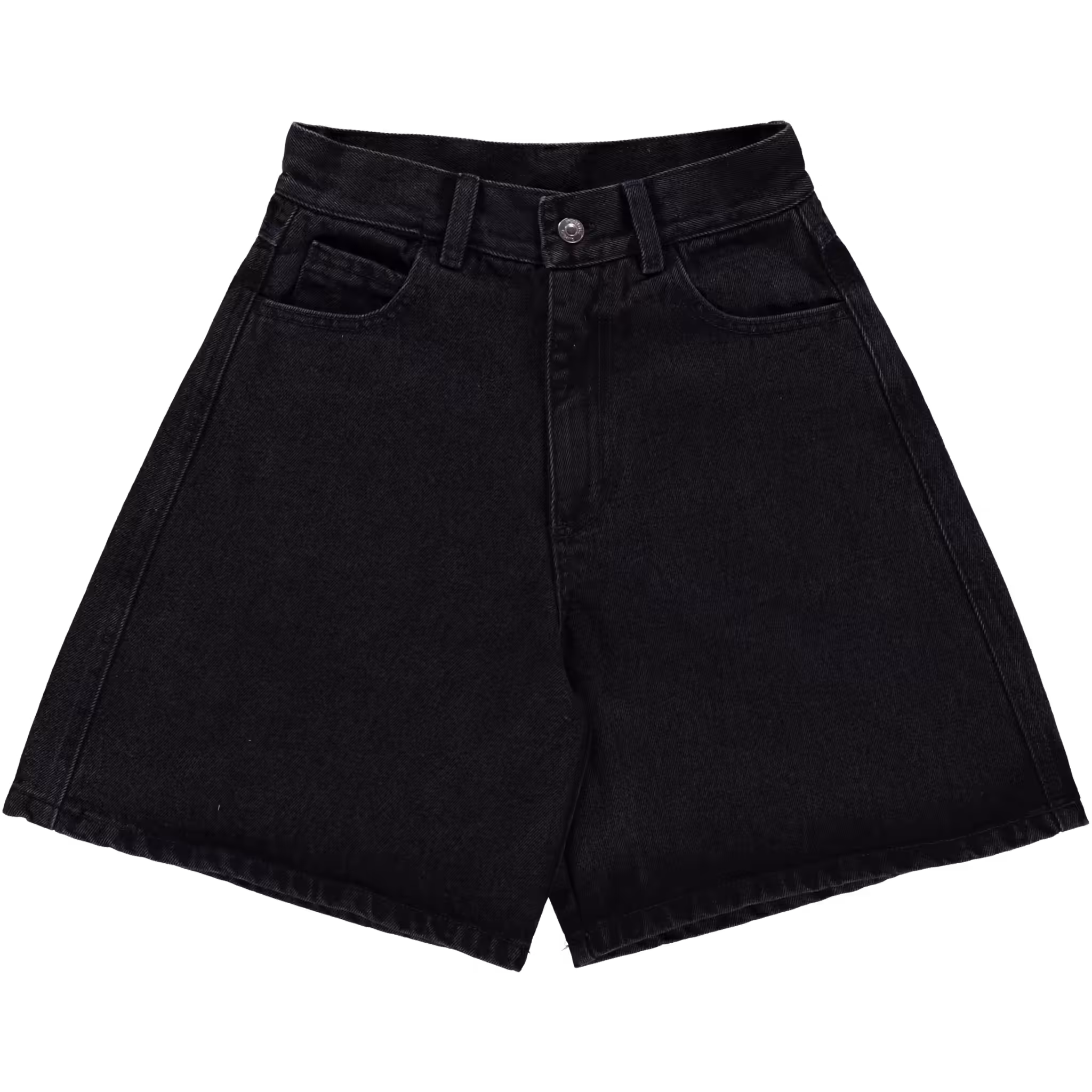 Chemise CARVI en Denim Noir par poudreorganic