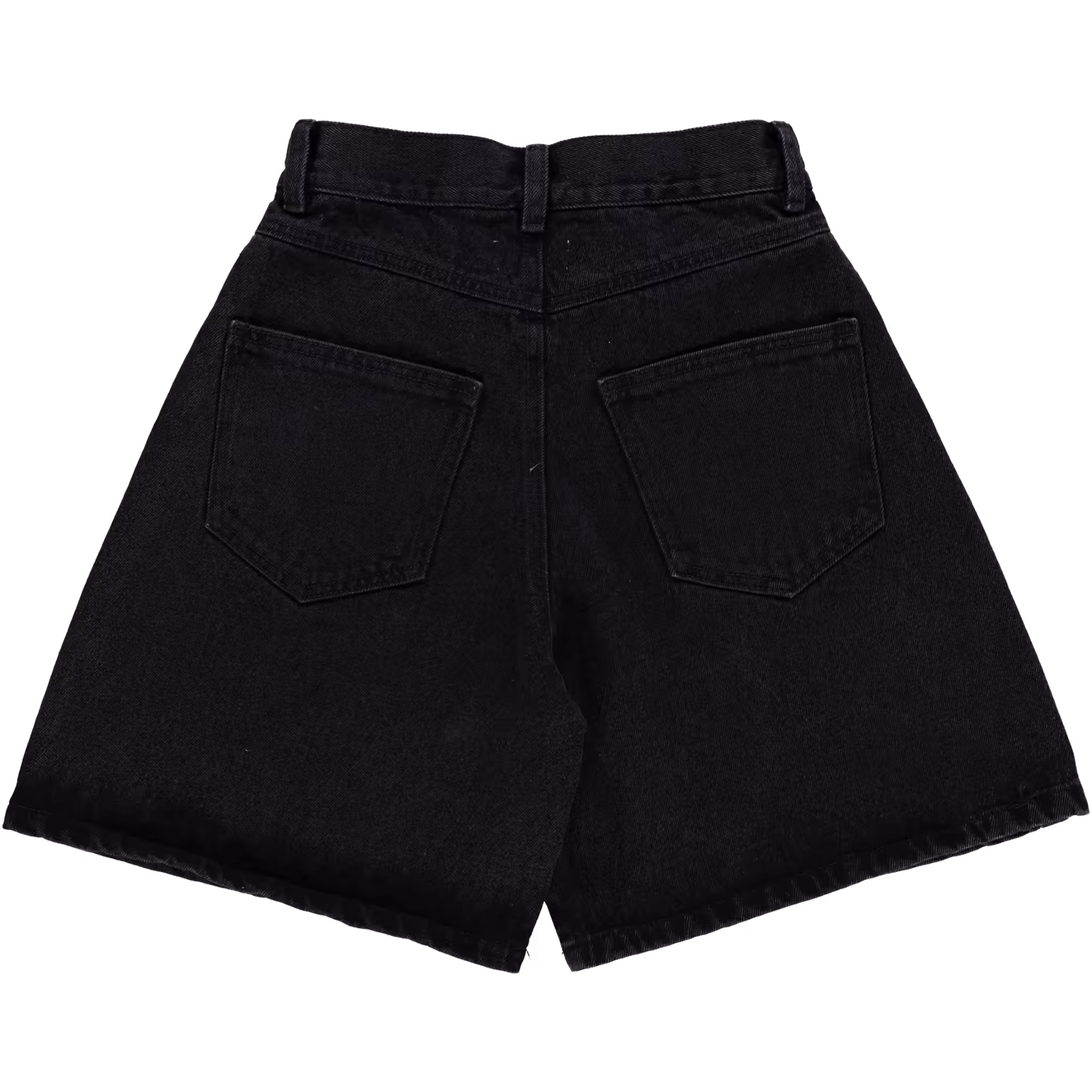 Chemise CARVI en Denim Noir par poudreorganic