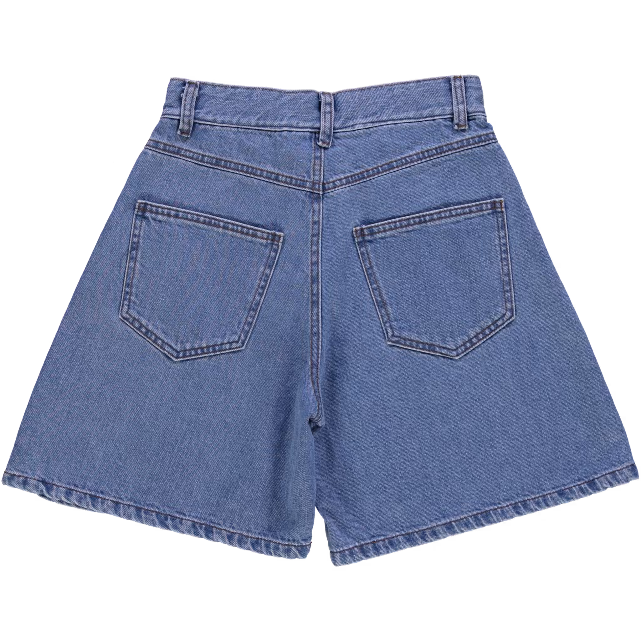 Chemise CARVI in Denim von poudreorganic