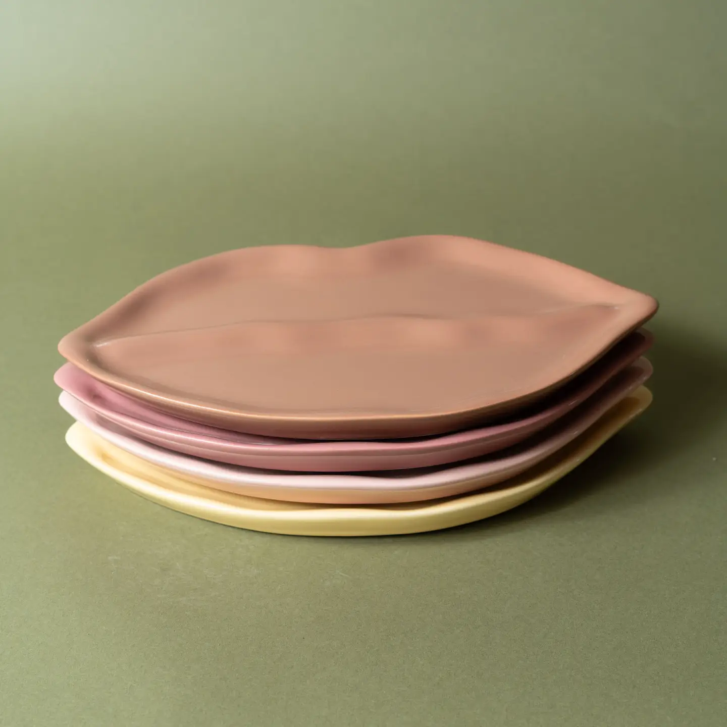Sisi lip plate, mocha von Sisi House of Style