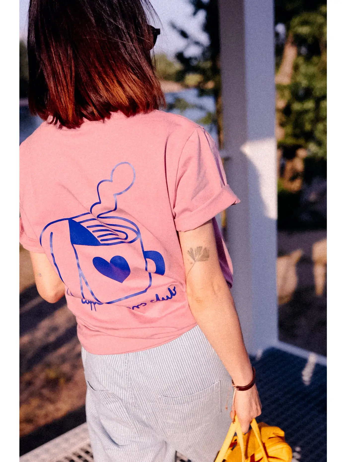BIG COFFEE LOVER - T-Shirt couleur Cream par Don’t Grow Up