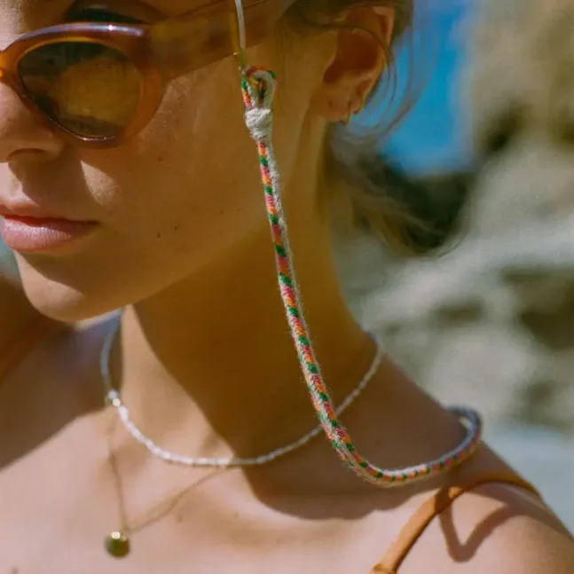 Flowery Glasses Strap