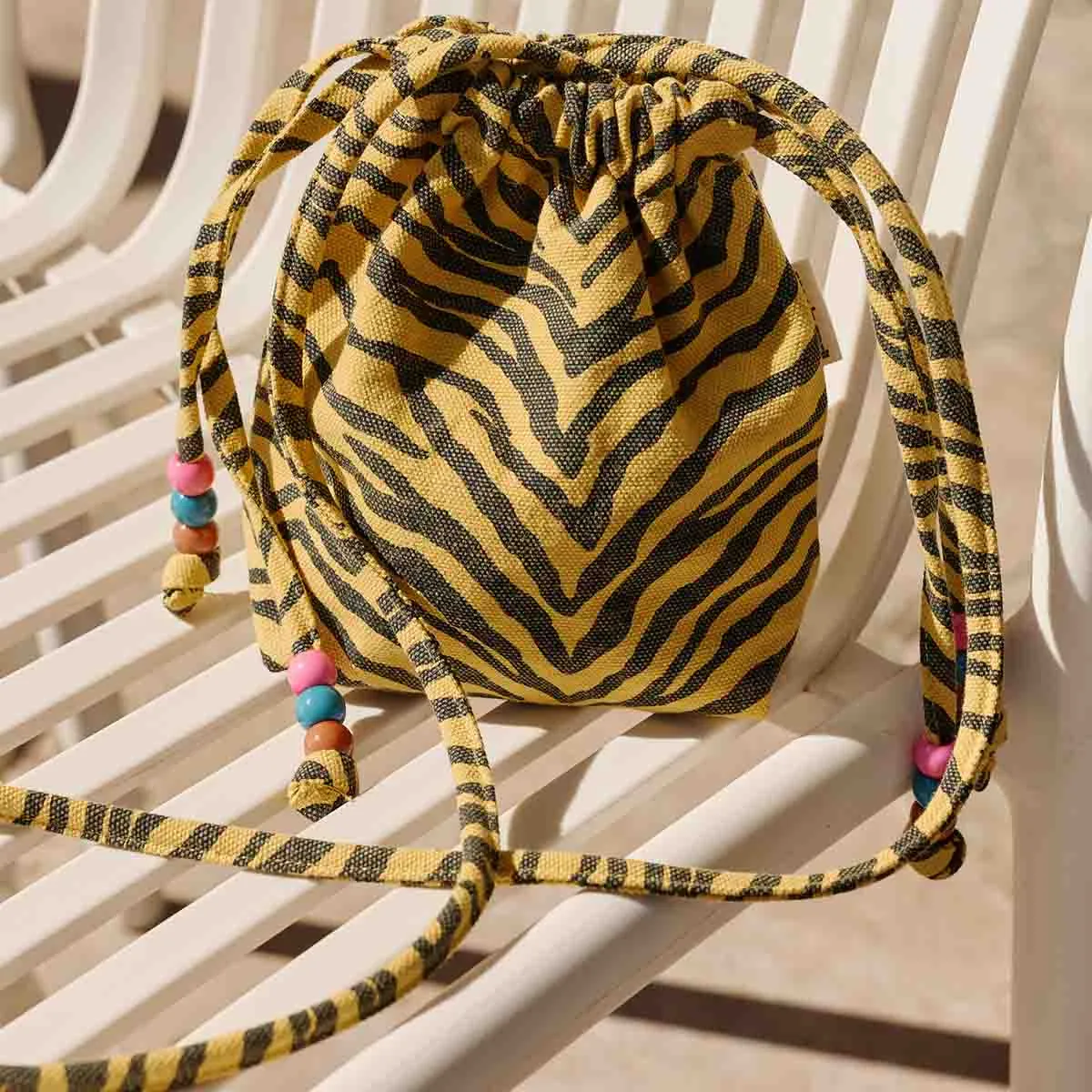 Zebra-Print Tasche von Rose in April
