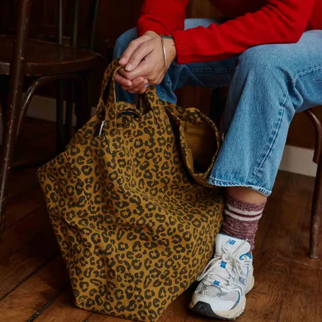 Leo-Print Tasche von Rose in April