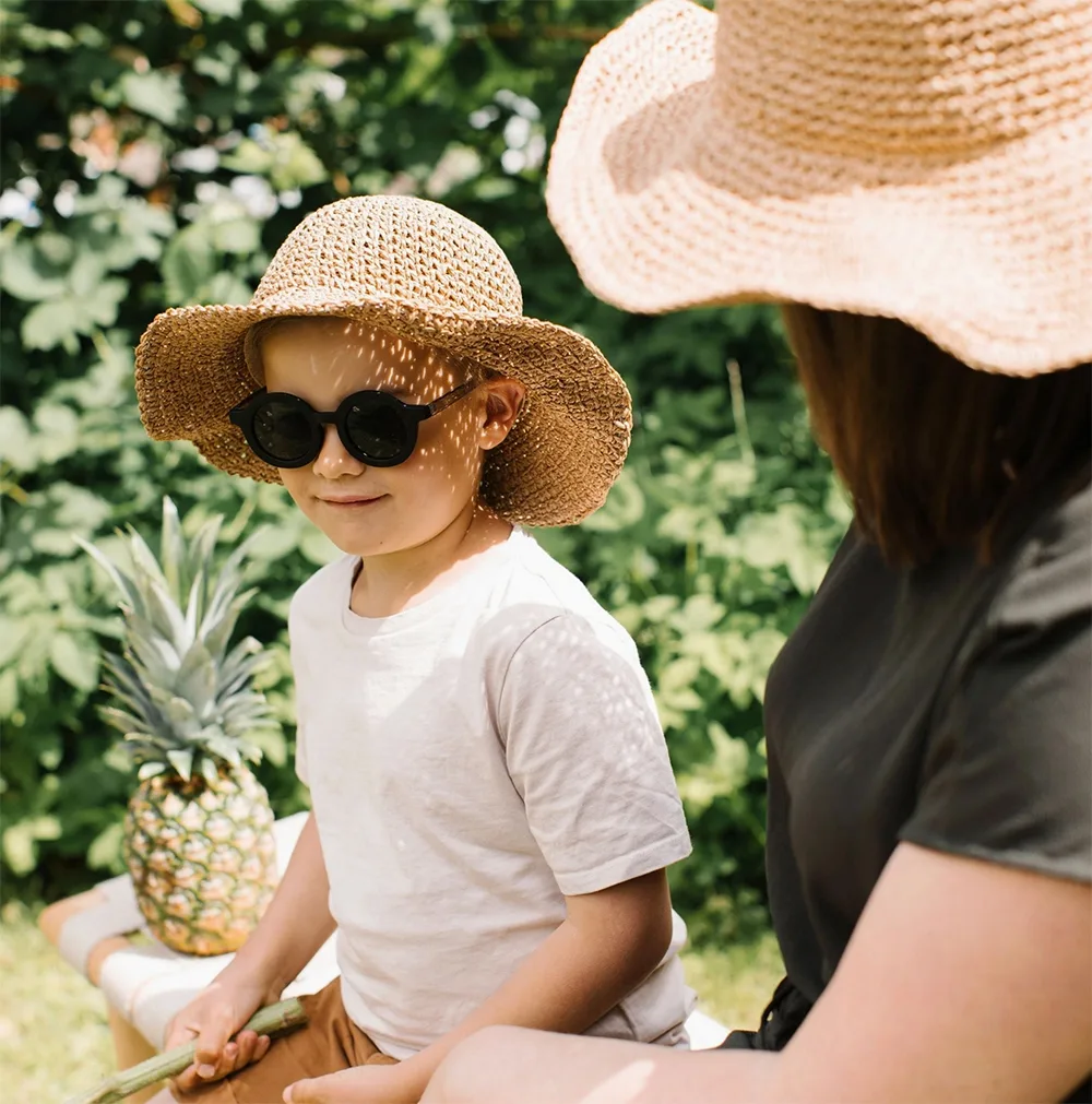 Kinder Straw Hat von BabyMocs – Bild 5