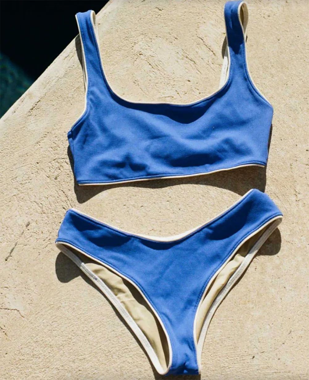 Bikinihose Calima in Tiefseeblau von OY – Bild 3