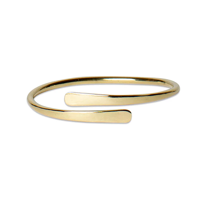 Le bracelet Flat Ends en laiton par Ting Goods