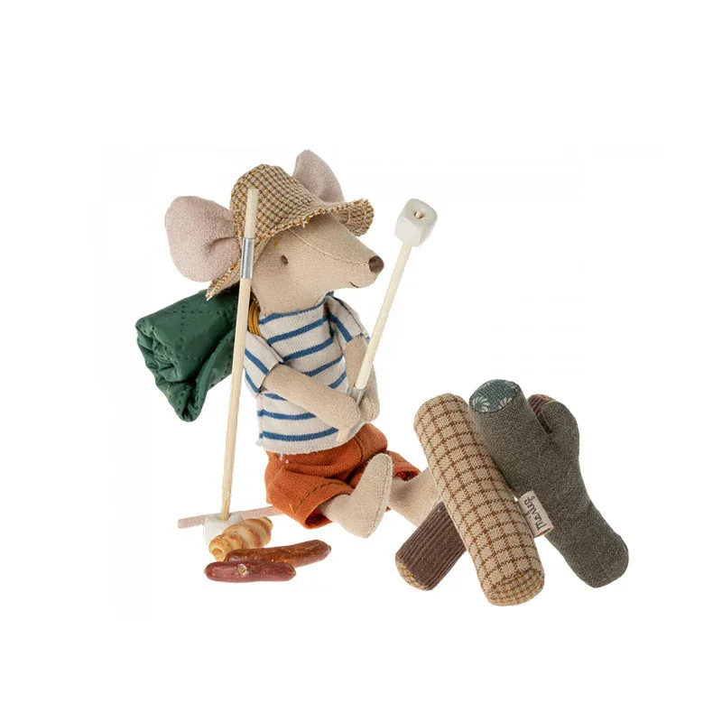 Ensemble « Feu de camp » de la souris Maileg.1