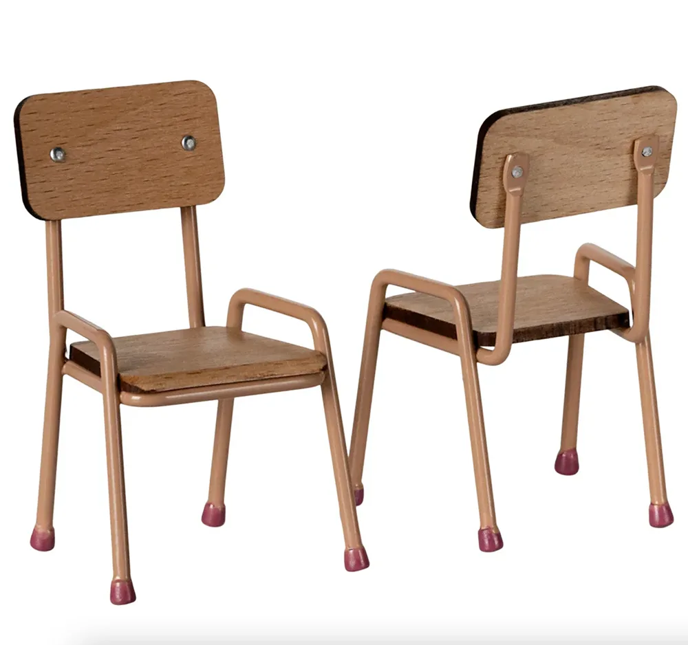 Ensemble de table et de chaise « Maileg Mouse » couleur Powder
