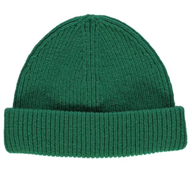 BEANIE WOOL BONNET ADULT Emerald Green
