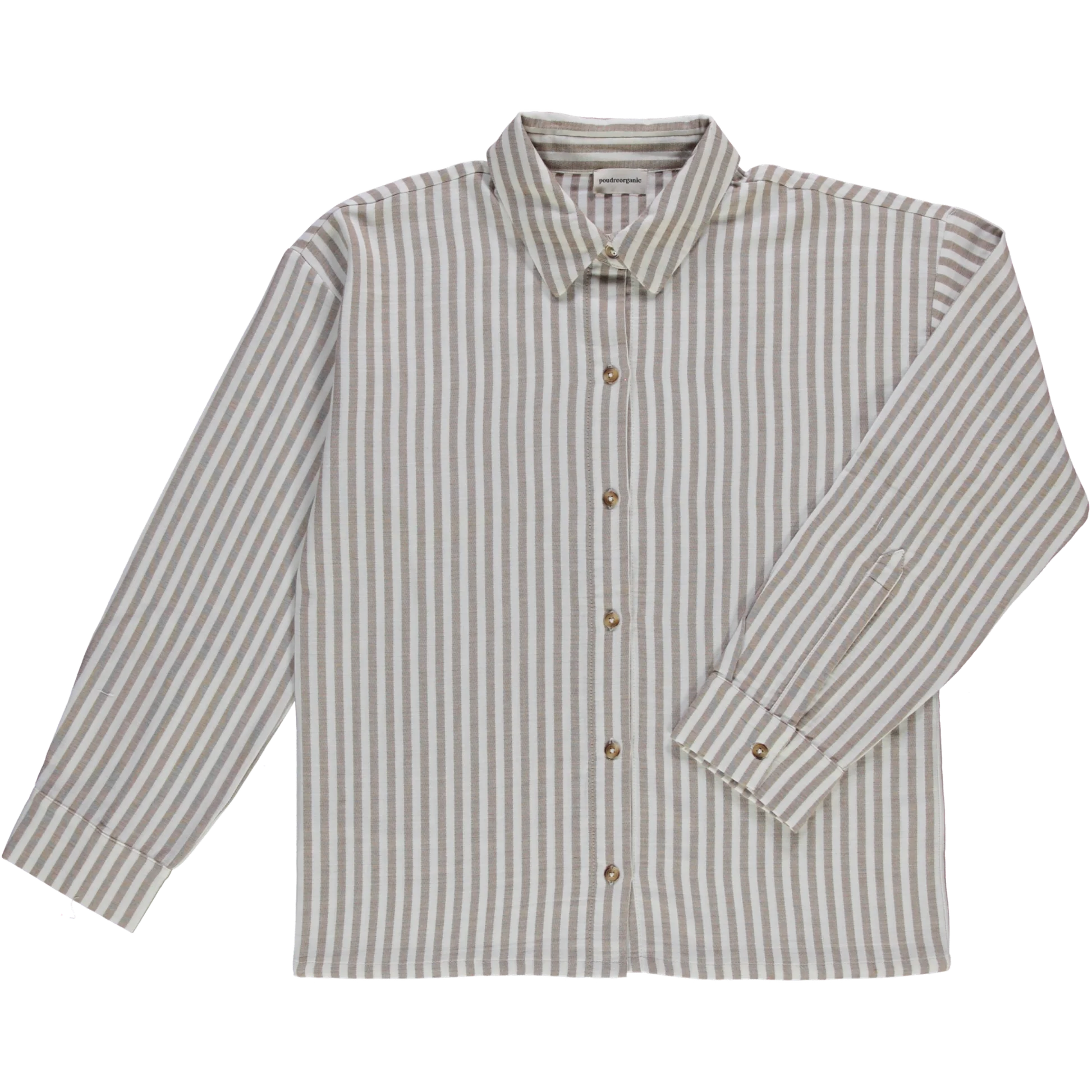 Camelia Shirt in Monk’s Stripes von poudreorganic