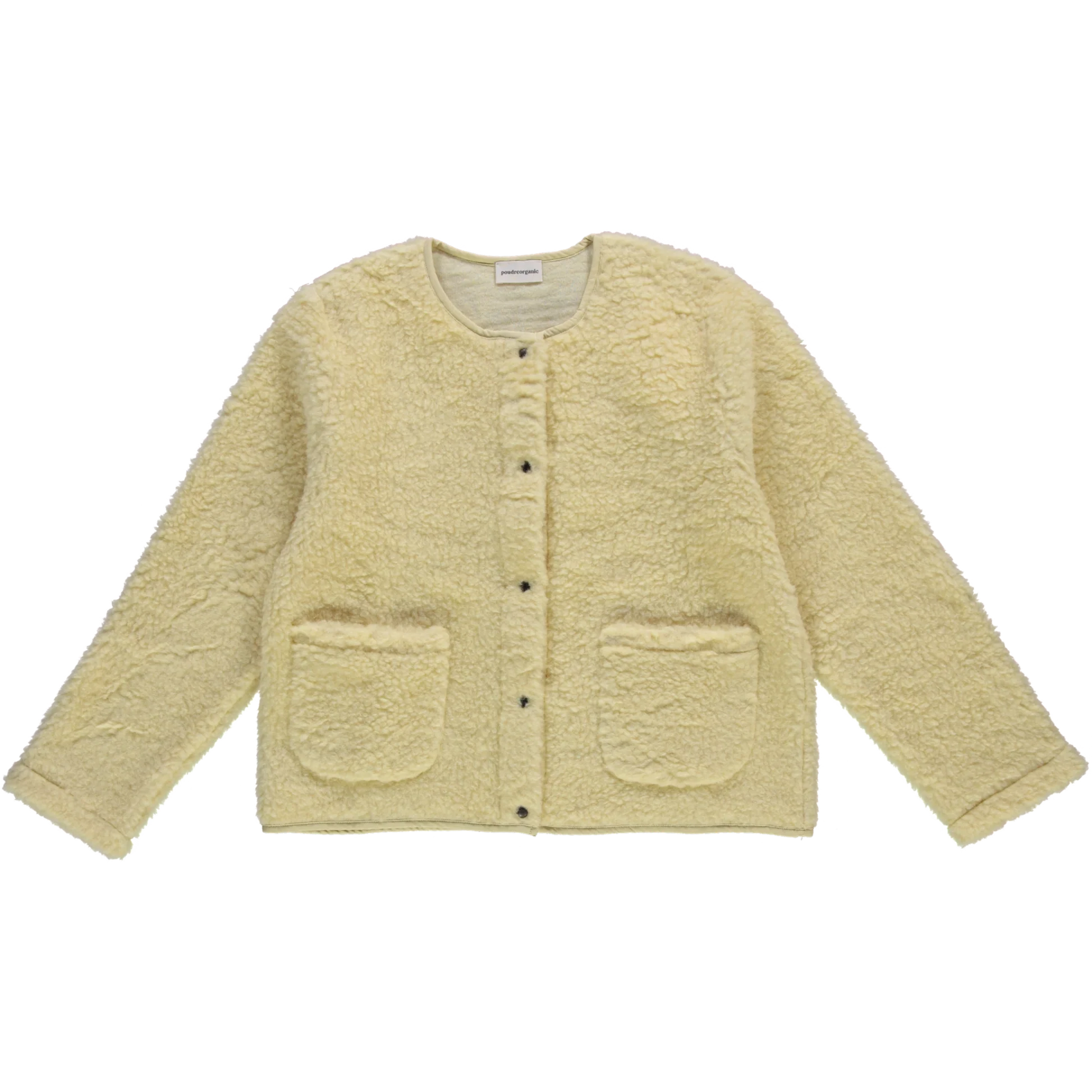 Veste Edelweiss en Jaune Pale par poudreorganic