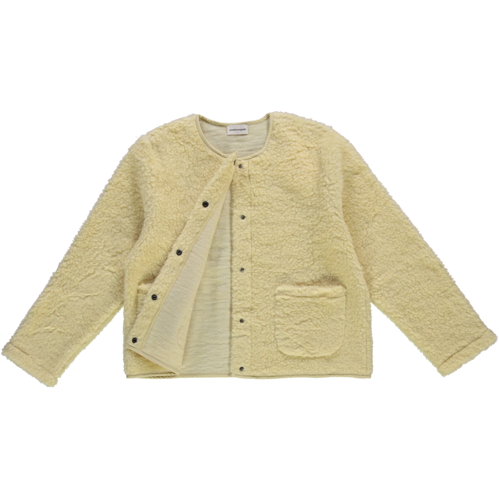 Veste Edelweiss en Jaune Pale par poudreorganic