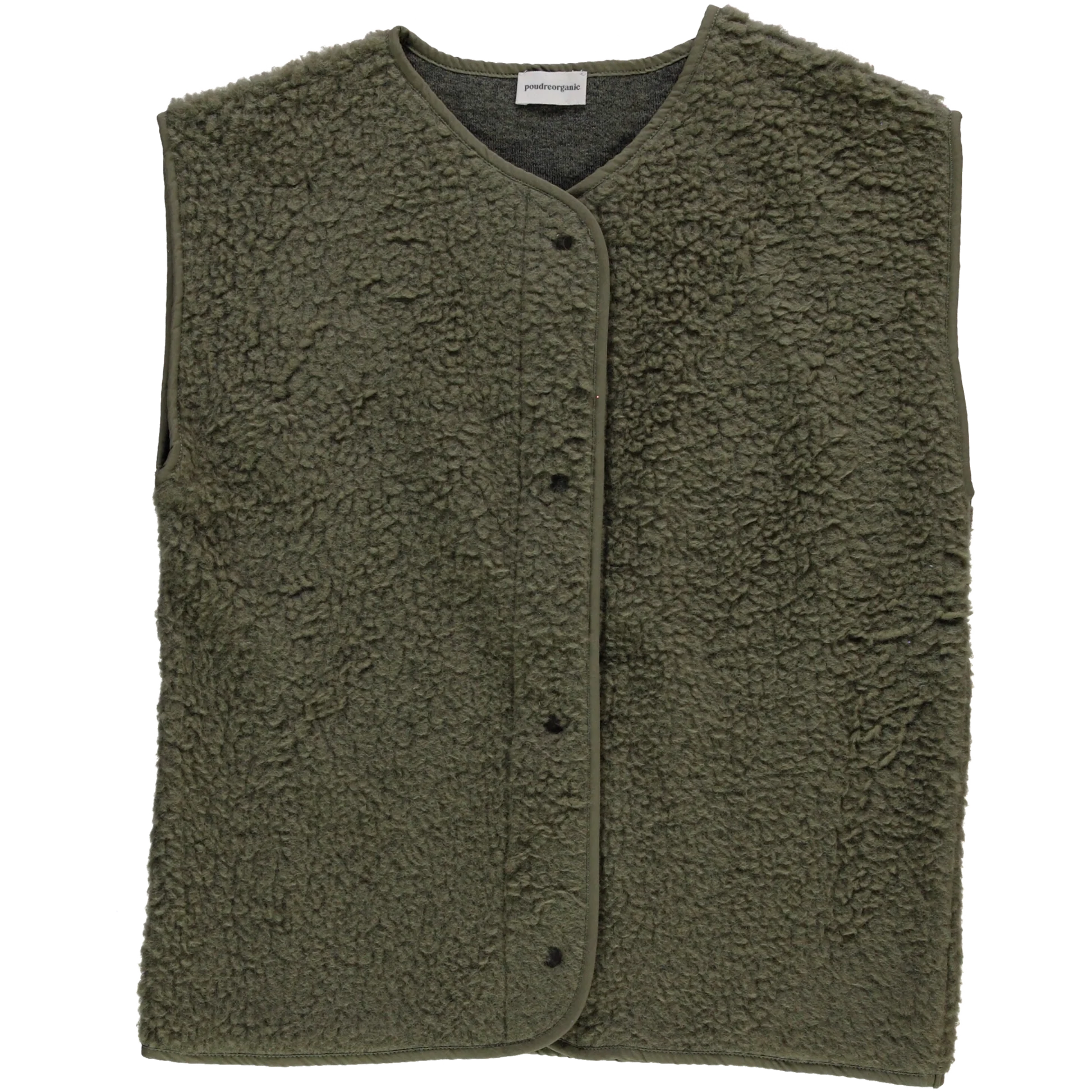 Sheep Weste in Taupe Green ist ein kuscheliger Begleiter für kühlere Tage und perfekt für unkomplizierte Layering-Looks. Der natürliche Wollstoff hält angenehm warm, während der schlichte Schnitt vielseitig kombinierbar bleibt.