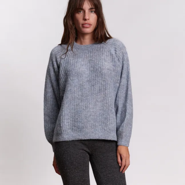 Vico Sweater in Cloudy Blue von Jungle Folk