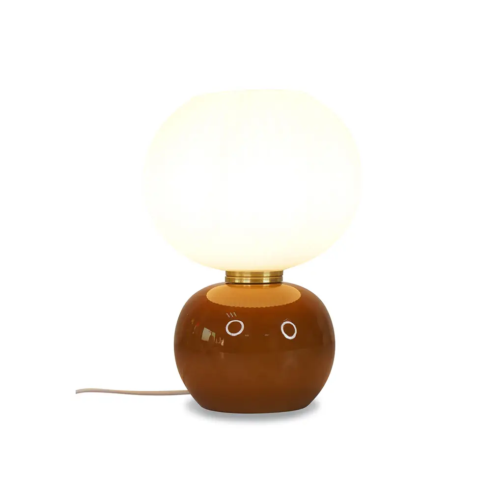 Tischlampe aus Glas Burgundy von Opjet Paris