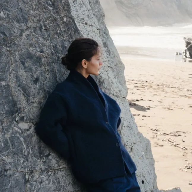 Wolljacke dunkelblau von Cecilia Sörensen