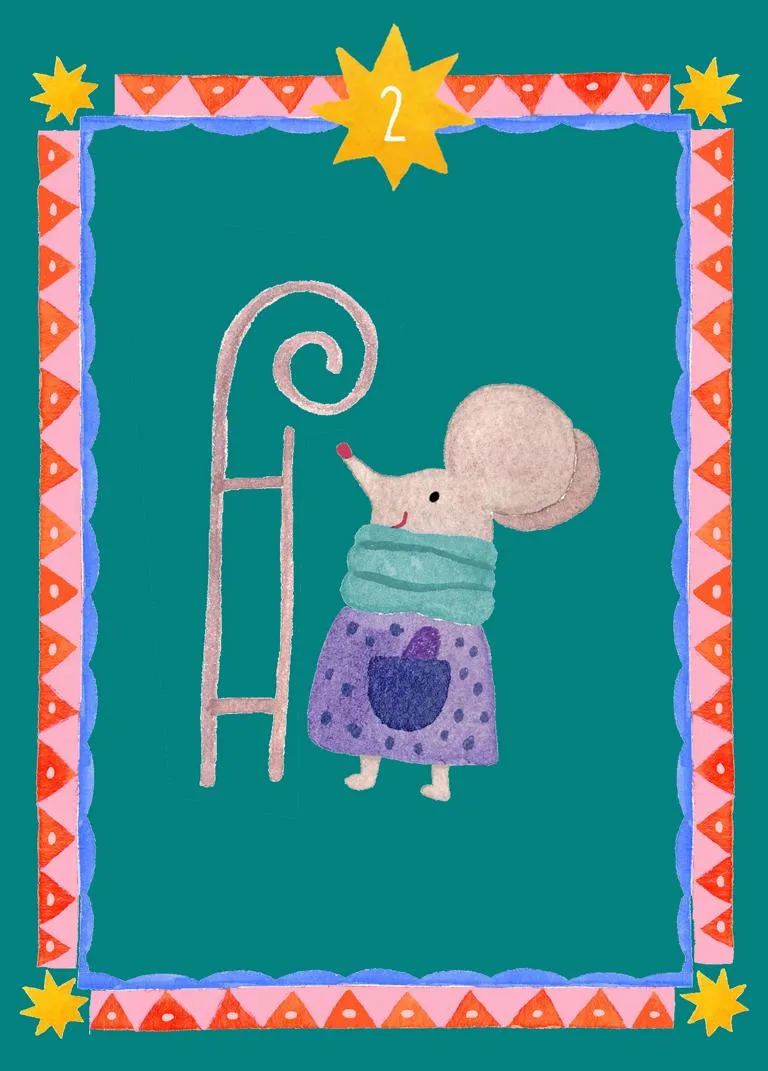 Familien-Adventskalender mit 24 Aktivitätskarten von Frau Ottilie