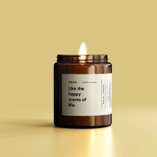 Like the happy scents of life Duftkerze von Nava