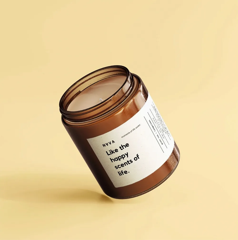 Like the happy scents of life Duftkerze von Nava