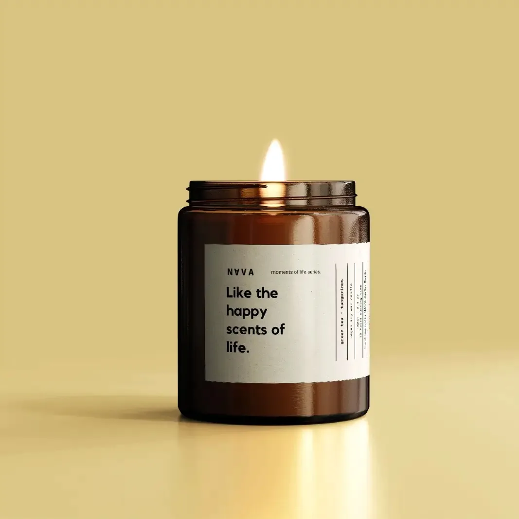 Like the happy scents of life Duftkerze von Nava