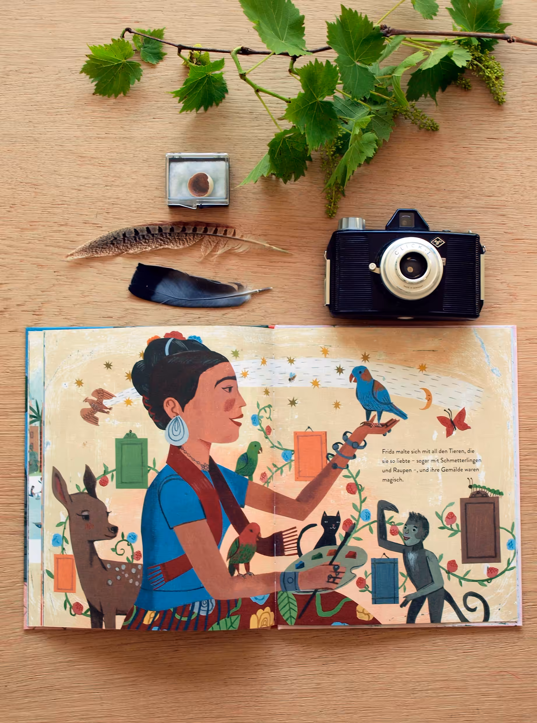 Bilderbuch Frida Kahlo und ihre Tiere, Autorin Monica Brown von Nordsüd – Bild 3