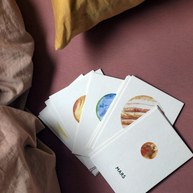 Cartes mémoire du système solaire par Seidenkinder