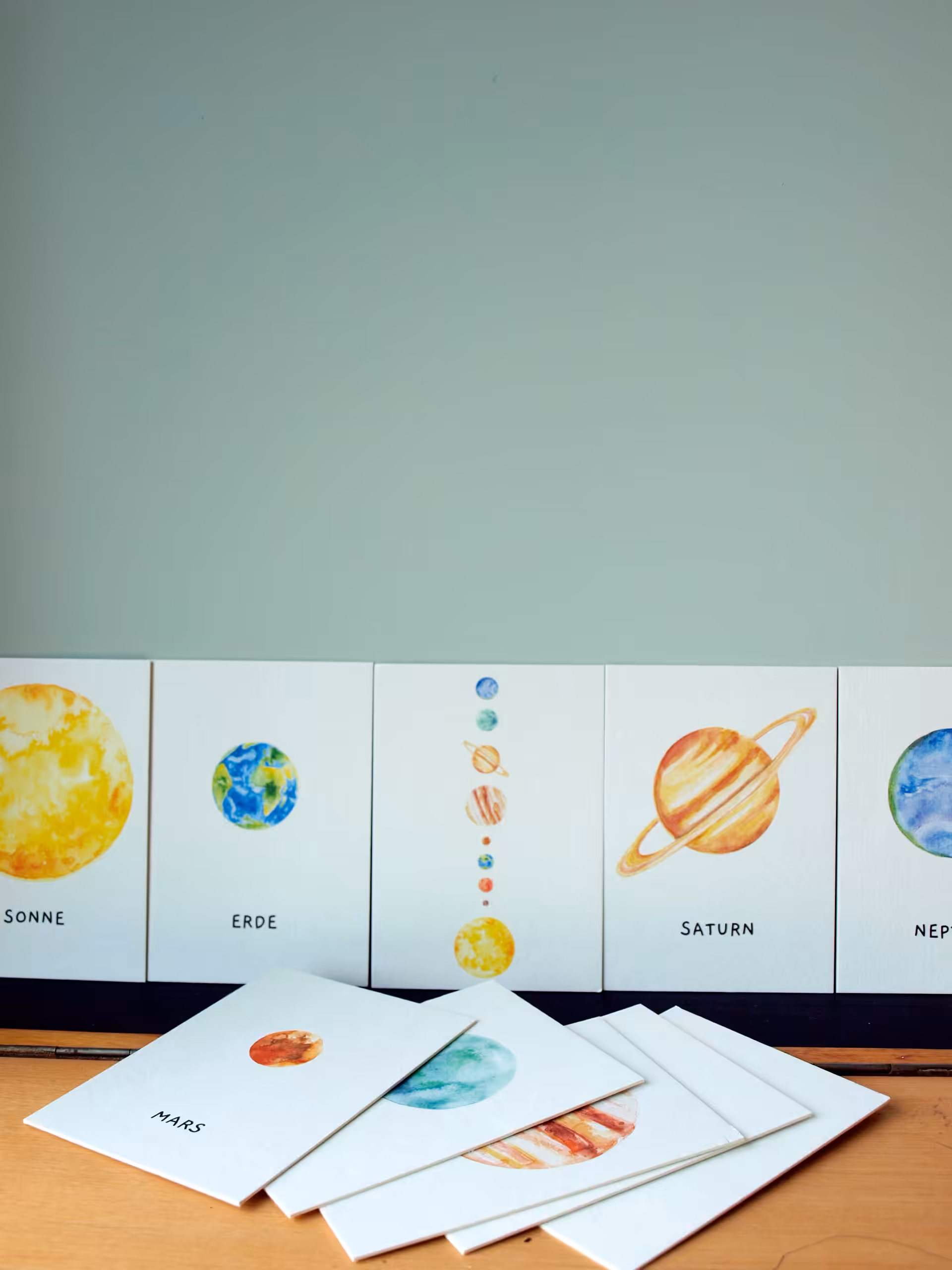 Lernkarten Planetensystem von Seidenkinder – Bild 3