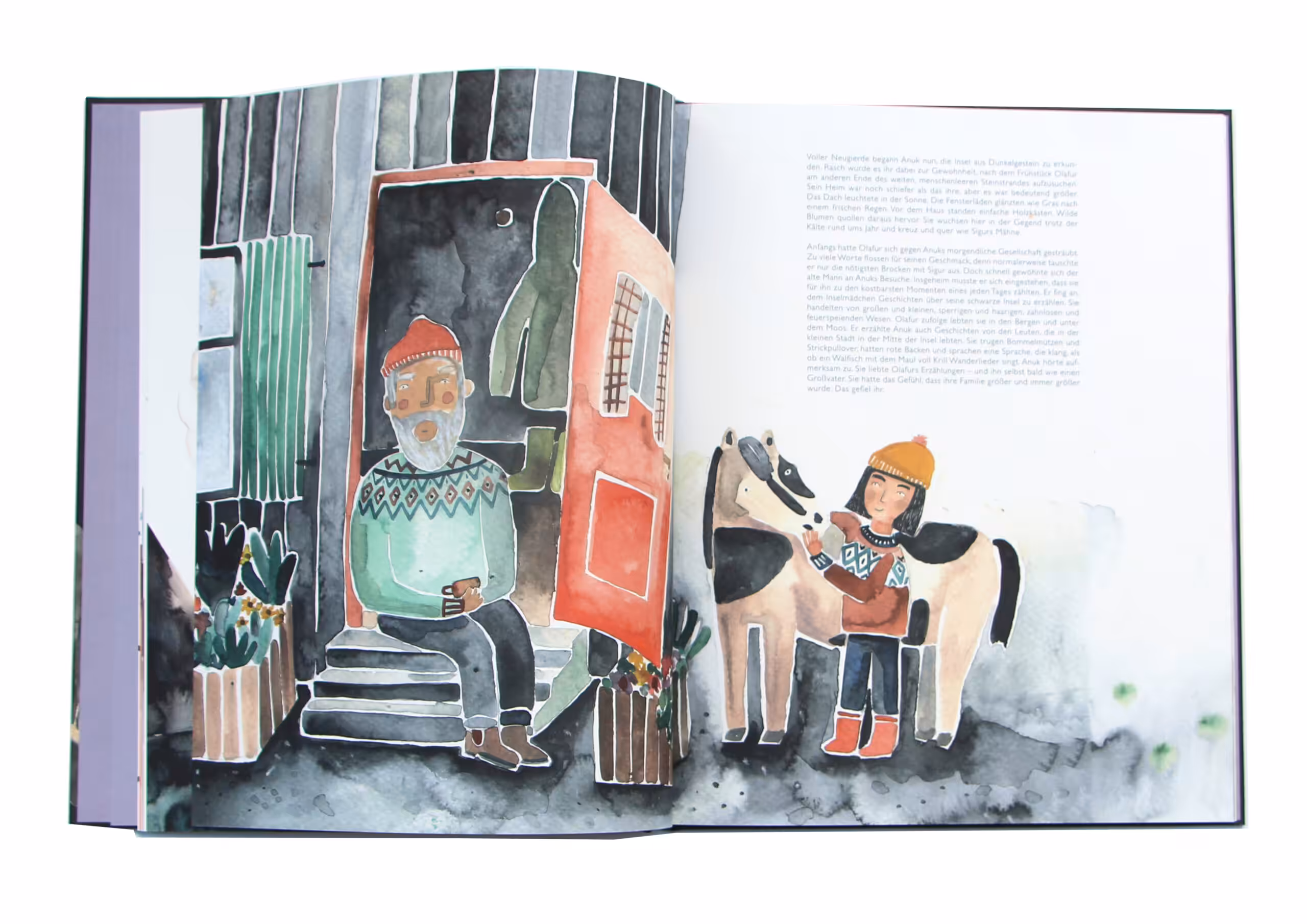 Kinderbuch "Die Insel aus Dunkelgestein" von Gretas Schwester – Bild 5