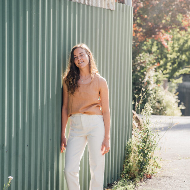 Pantalon pour adultes, par Matona, couleur Ecru
